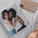 Custom Photo Minimal TWENTY TWENTY FOUR<br><div class="desc">Create your own personalized planner for 2024. Design features aa photograph of your choice,  a faux gold square frame,  the year in lettering and your initials or name.</div>