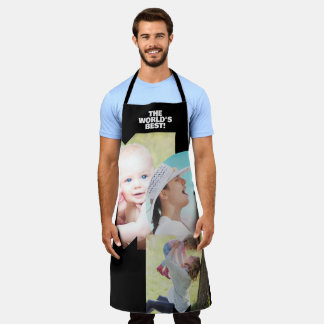 Custom Photo Mom Happy Mother's Day Apron Schort