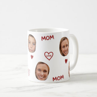 Custom Photo “Mom” Mug – Personalized Mother’s Day Koffiemok
