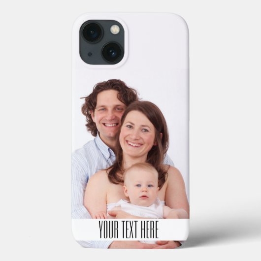 Custom Photo Monogram Case-Mate iPhone Case (Achterkant)