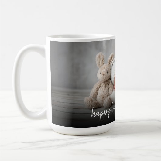 Custom Photo Mug Grandma, Modern One Photo Easy Koffiemok (Links)