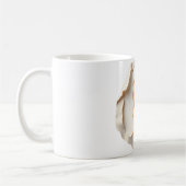 Custom Photo Mug with Modern Abstract Background (Gauche)