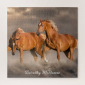 Custom Photo & Name Jigsaw Puzzle Gift (Vertical)