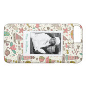 Custom Photo & Name Summer Shitern Case-Mate iPhone Case (Achterkant (Horizontaal))