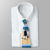 Custom Photo Neck Tie Personalized Name Stropdas (Gebonden)