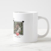 Custom Photo Online Dating Valentines Coffee  Extra Grote Beker (Rechts)