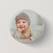 Custom Photo Personalized Photo Ronde Button 3,2 Cm (Voorkant)