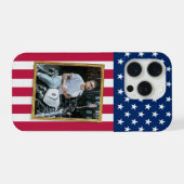Custom Photo Phone Case, USA Flag Patriotic (Verso Horizontal)