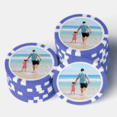 Custom Photo Poker Chips Gift met Uw Foto's (Opstapeling)