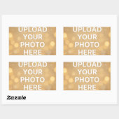 Custom Photo Rechthoekige Sticker (Vel)