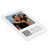 Custom Photo Save the Date Wedding magnet (Côté Droit)