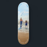 Custom Photo Skateboard Gift Your Photos and Text<br><div class="desc">Custom Photo and Text - Unique Your Own Design Personalized Family / Friends or Personal Gift - Add Your Photo / Text / more - Resize and move or remove and add elements / image with Customization tool ! Choose font / size / color ! Good Luck - Be Happy...</div>