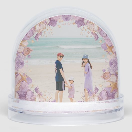 Custom Photo Snow Globe shells– Personalized Gift (Avant)