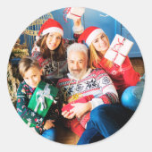 Custom Photo Stickers Personalized Photo Family (Devant)