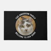 Custom Photo Text Color Personalized Deurmat (Voorkant)