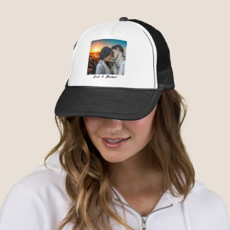 Custom Photo Text Hat | Personalized Trucker Hat Trucker Pet