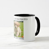 Custom Photo & Text Mug Personalized Gift Coffee  (Devant droit)