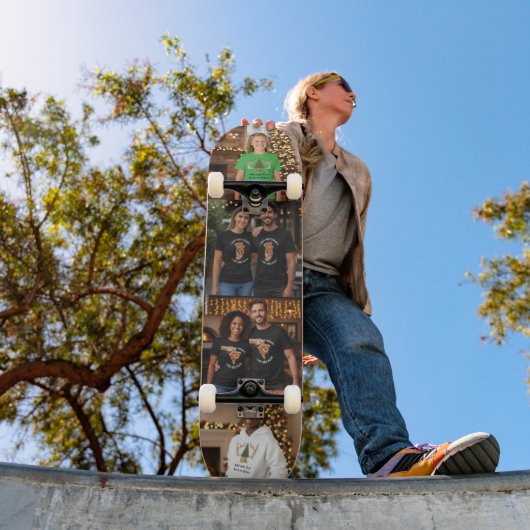 Custom Photo Upload Skateboard Personalized Design (Extérieur 1)