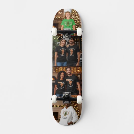 Custom Photo Upload Skateboard Personalized Design (Recto)