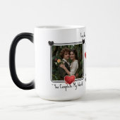 Custom Photo Valentines Coffee Mugs Online Dating (Gauche)