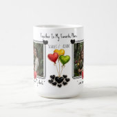 Custom Photo Valentines Coffee Mugs Online Dating (Centre)