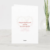 Custom Photo Valentine's Day Invitation Card Feestdagen Kaart (Achterkant)