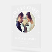 Custom Photo Welcome for Reception (Angle)