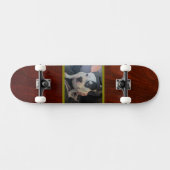 Custom Photo Wood Look Unisex Skateboard (Horizontaal)