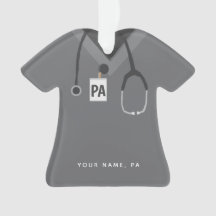 Custom Physician Assistant Simple Scrubs