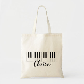Custom Piano Tote Bag
