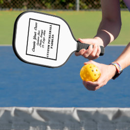 Custom Pickleball Paddles, ontwerp je eigen paddle