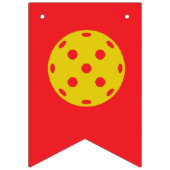 Custom Pickleball Party Banner - Kerstdecor (Eerste vlag)