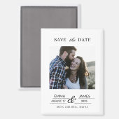 Custom picture Fridge Save the Date magnet Magneet (Voorkant / Achterkant)