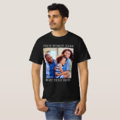 Custom Picture T-Shirt with Editable Text (Voorkant volledig)