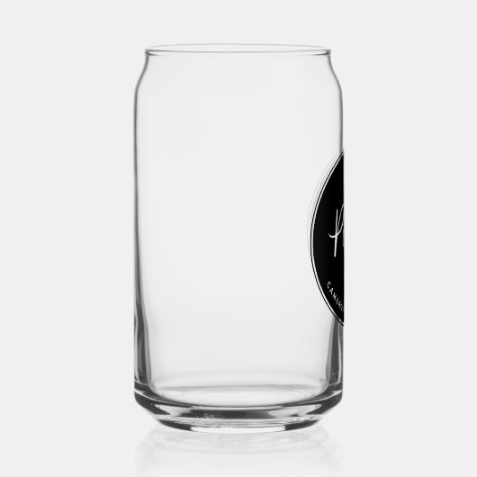 Custom Pilot Aviation School Afstuderen Elegant Blikvorm Glas (Rechts)