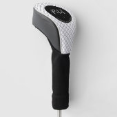 Custom Pilot Aviation School Afstuderen Elegant Golfheadcover (Schuin)