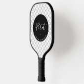 Custom Pilot Aviation School Afstuderen Elegant Pickleball Paddle (Links)