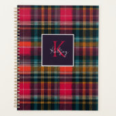 Custom Planner Gingham Pattern Style (Voorkant)