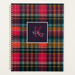 Custom Planner Gingham Pattern Style