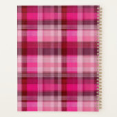 Custom Planner Gingham Pattern Style (Achterkant)