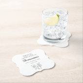 Custom Please Do Not Take My Drink Wedding  Kartonnen Onderzetters (Insitu)