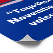 Custom Politics Campaign Template Poster (Hoek)