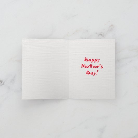 Custom Pomsky Moeder Hond Beste Gek Hond Lady Digi Kaart (Binnen)