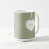 Custom Poodle Dog Mom Mug - Funny I'm Busy Today  (Devant droit)