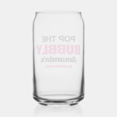 Custom Pop The Bubbly Bachelorette Party Faveurs (Verso)
