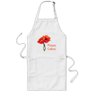 Custom Poppy Chef Schort