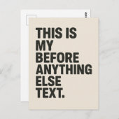 custom popsocket for phone grips of any size  briefkaart (Voorkant / Achterkant)