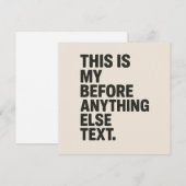 custom popsocket for phone grips of any size  feestdagenkaart (Voorkant / Achterkant)