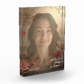 Custom Portrait for Her – Personalized Photo Gift Fotoblokken (Links)