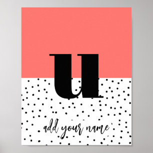 CUSTOM - Poster - Coque inférieur u
